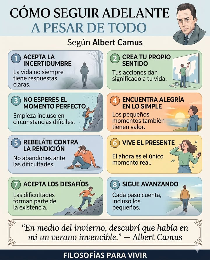 🌅 A veces la vida parece no tener sentido, pero eso no significa que debamos rendirnos