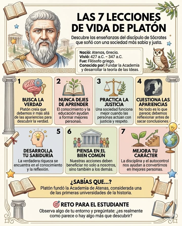 🧠📚 ¿Qué enseñaba realmente Platón?