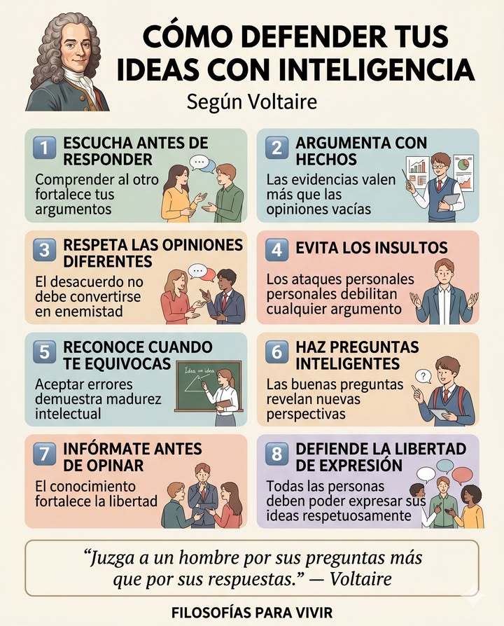 🗣️ ¿Sabes defender tus ideas sin caer en discusiones inútiles?