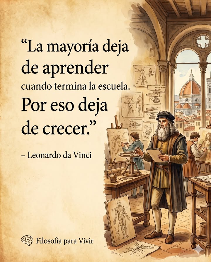 Leonardo da Vinci nunca dejó de hacer preguntas