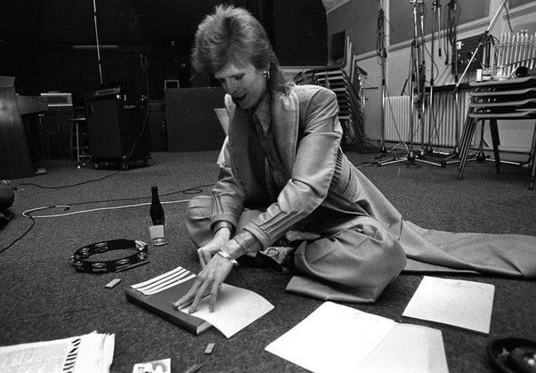 David Bowie no esperaba siempre a que la inspiración apareciera ordenada