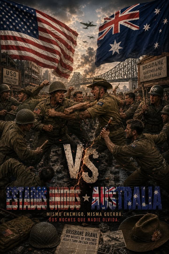 Eran aliados contra Japón, pero durante dos noches terminaron combatiendo entre ellos en las calles de Brisbane