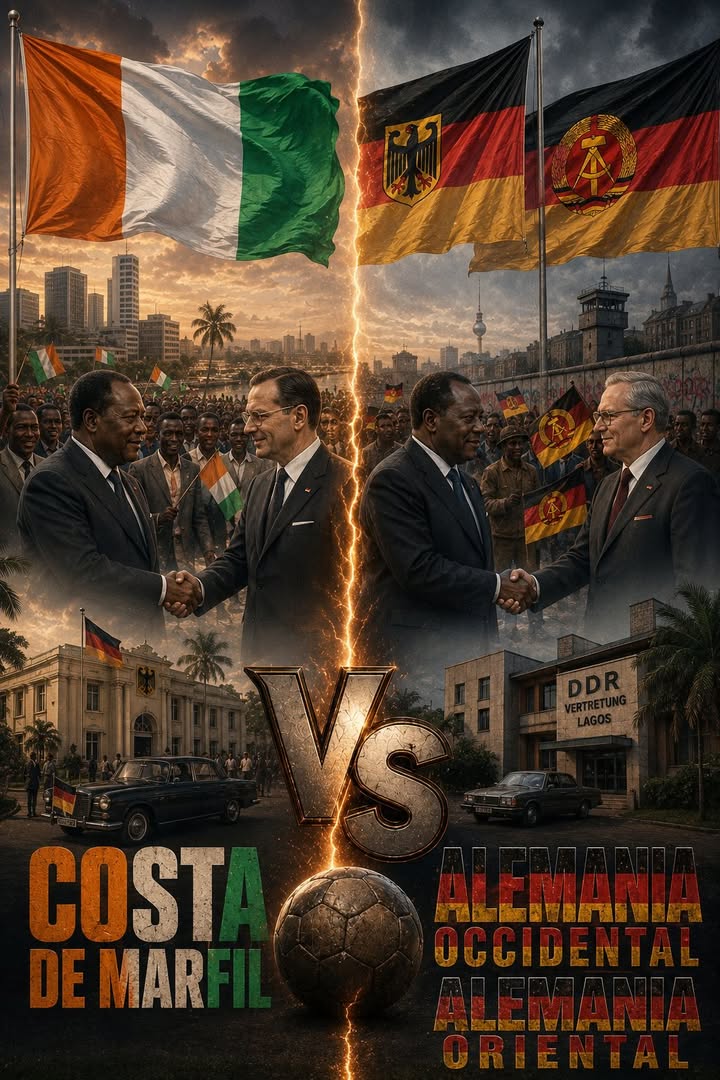 Cuando Costa de Marfil se independizó, no tuvo que relacionarse con una Alemania, sino con dos países rivales que afirmaban repr...