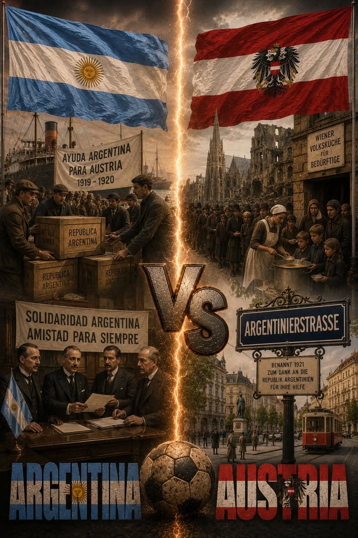 En Viena existe una calle que lleva el nombre de Argentina por una deuda de gratitud nacida del hambre