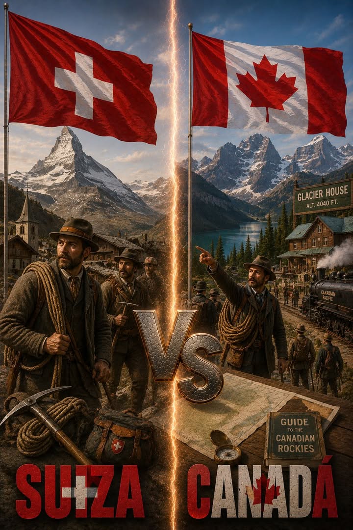 Canadá aprendió a escalar algunas de sus montañas más impresionantes gracias a hombres que llegaron desde los Alpes suizos