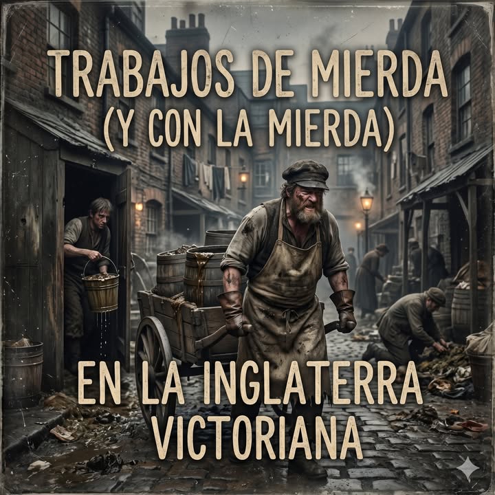 TRABAJOS DE MIERDA (Y CON LA MIERDA) EN LA INGLATERRA VICTORIANA