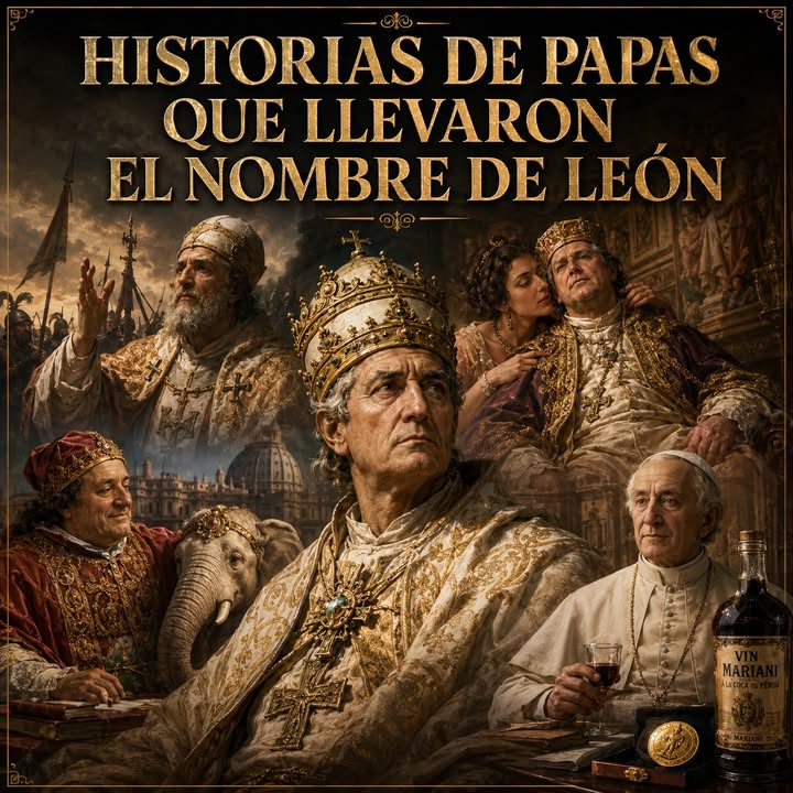 HISTORIAS DE PAPAS QUE LLEVARON EL NOMBRE DE LEÓN