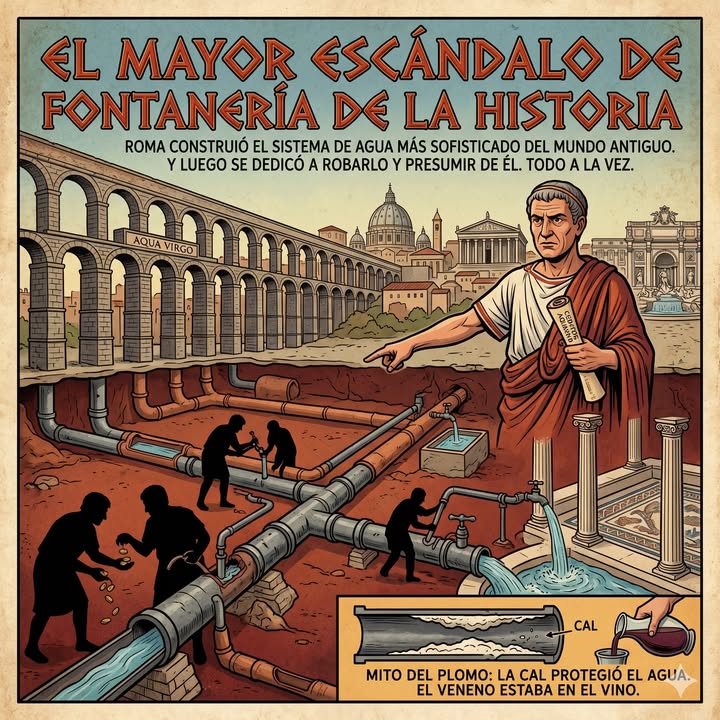 EL MAYOR ESCÁNDALO DE FONTANERÍA DE LA HISTORIA
