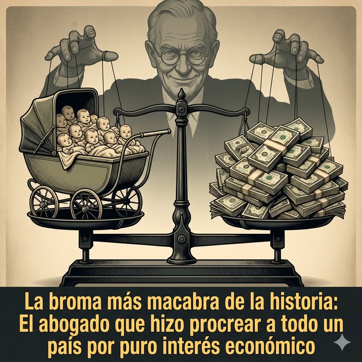 LA BROMA MÁS MACABRA DE LA HISTORIA: EL ABOGADO QUE HIZO PROCREAR A TODO UN PAÍS POR INTERÉS ENCONÓMICO