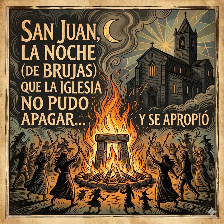 SAN JUAN, LA NOCHE (DE BRUJAS) QUE LA IGLESIA NO PUDO APAGAR