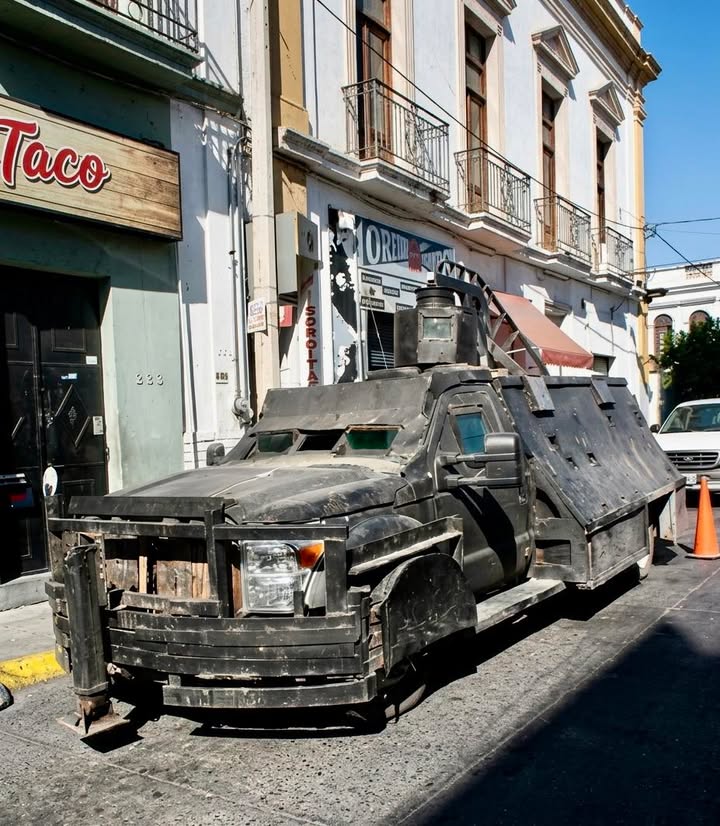Hollywood nos hizo creer el mito que las organizaciones delictivas operan con tanques de guerra militares de última generación