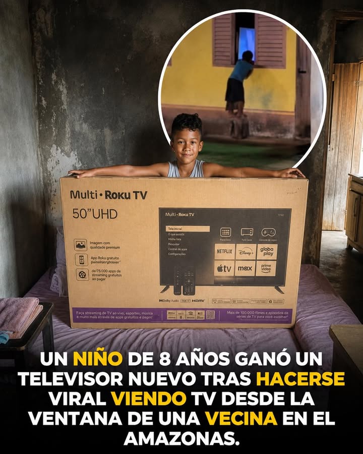 En Amazonas, Brasil 🇧🇷, un niño de apenas 9 años se volvió viral por una escena que conmovió a miles de personas: cada día se ac...