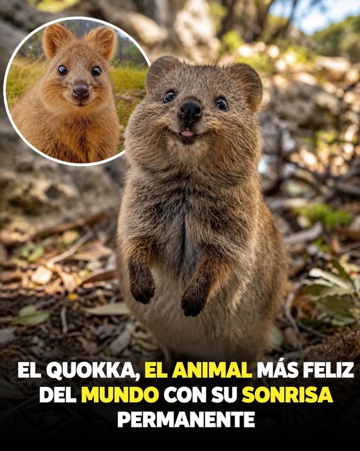 😊🦘 El quokka: el animal más feliz del mundo