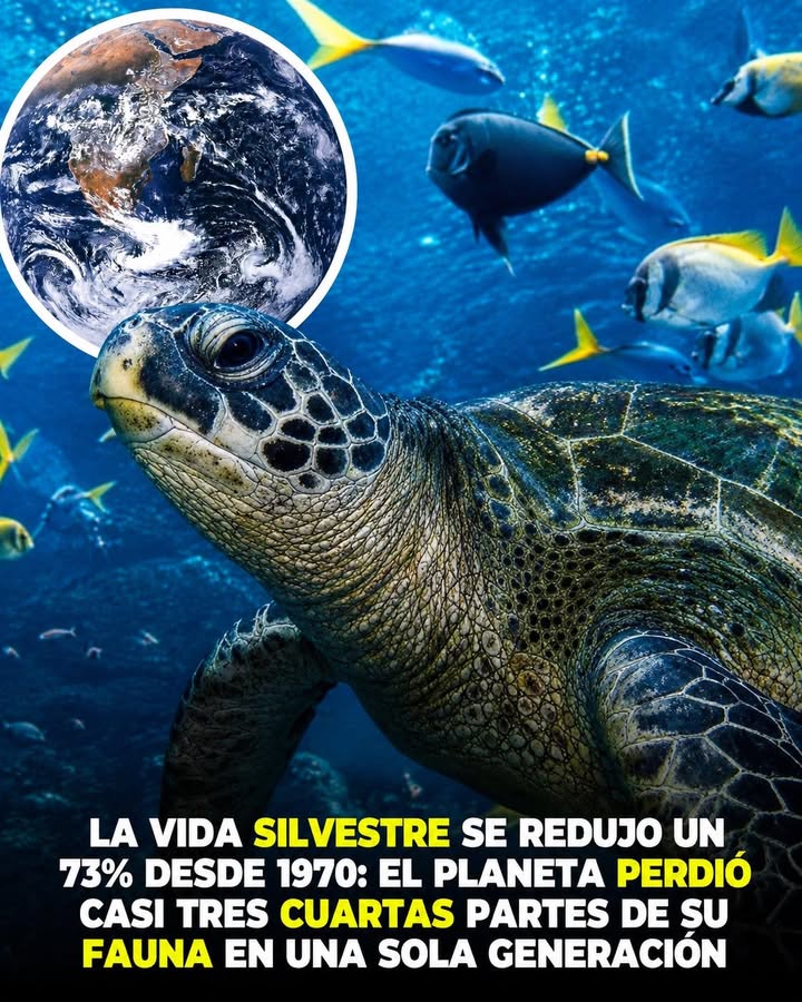 🌍🚨 La vida silvestre del planeta está desapareciendo a un ritmo alarmante