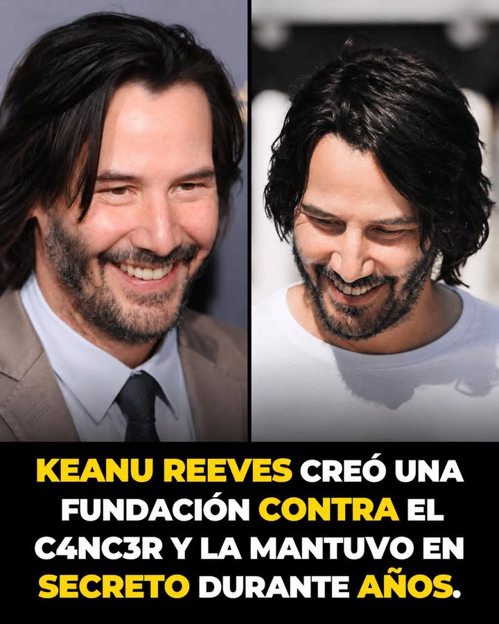 🎗️ Mientras muchos buscan reconocimiento por sus buenas acciones, Keanu Reeves ha elegido otro camino: ayudar en silencio