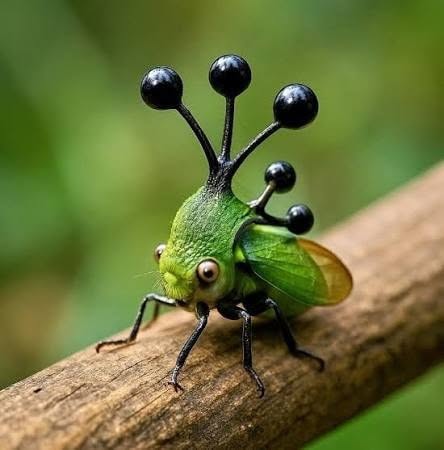 En la selva amazónica vive un insecto que parece sacado de la imaginación