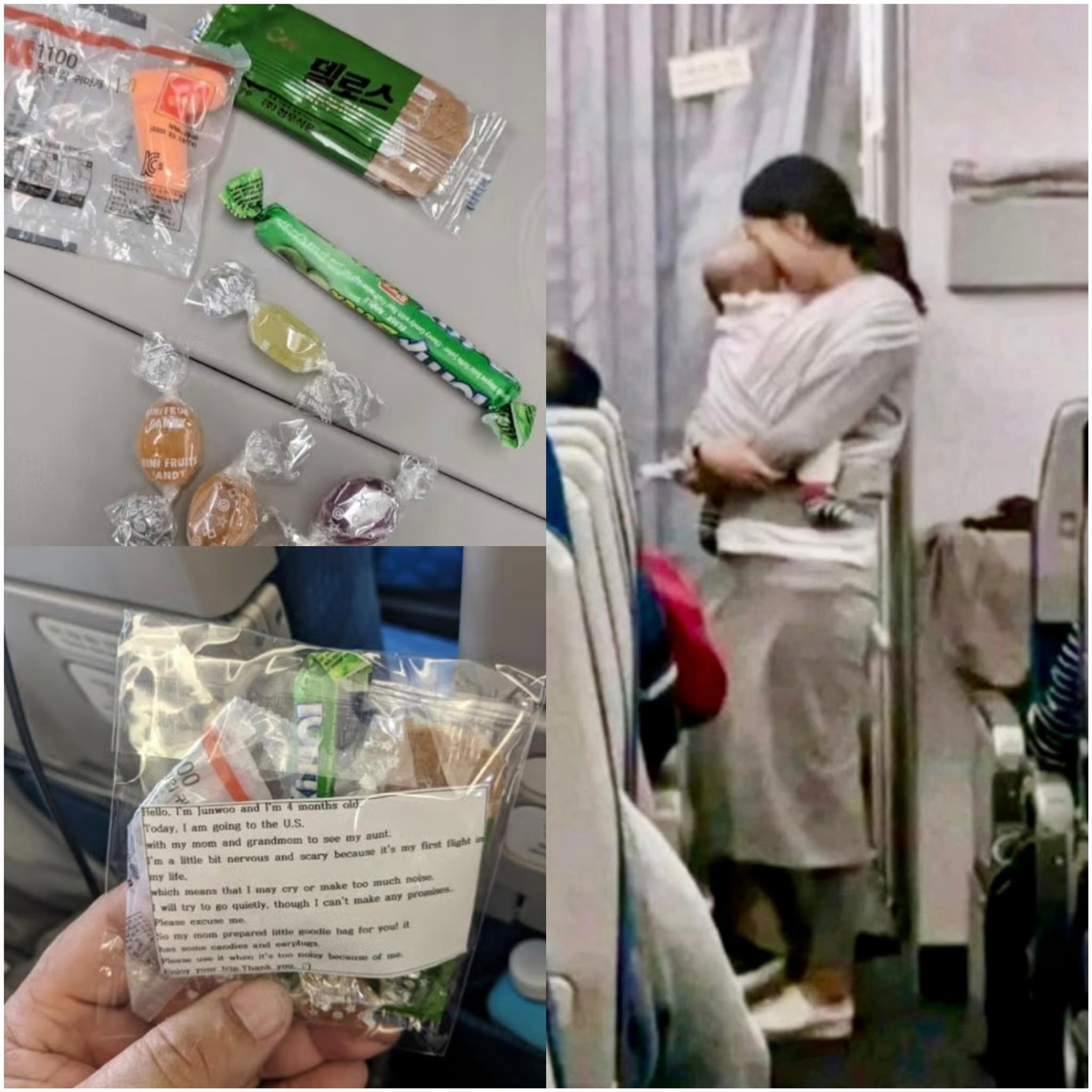Durante un vuelo de 10 horas con destino a Estados Unidos, una madre decidió hacer que el viaje fuera más llevadero para los más de 200 pasajeros a...