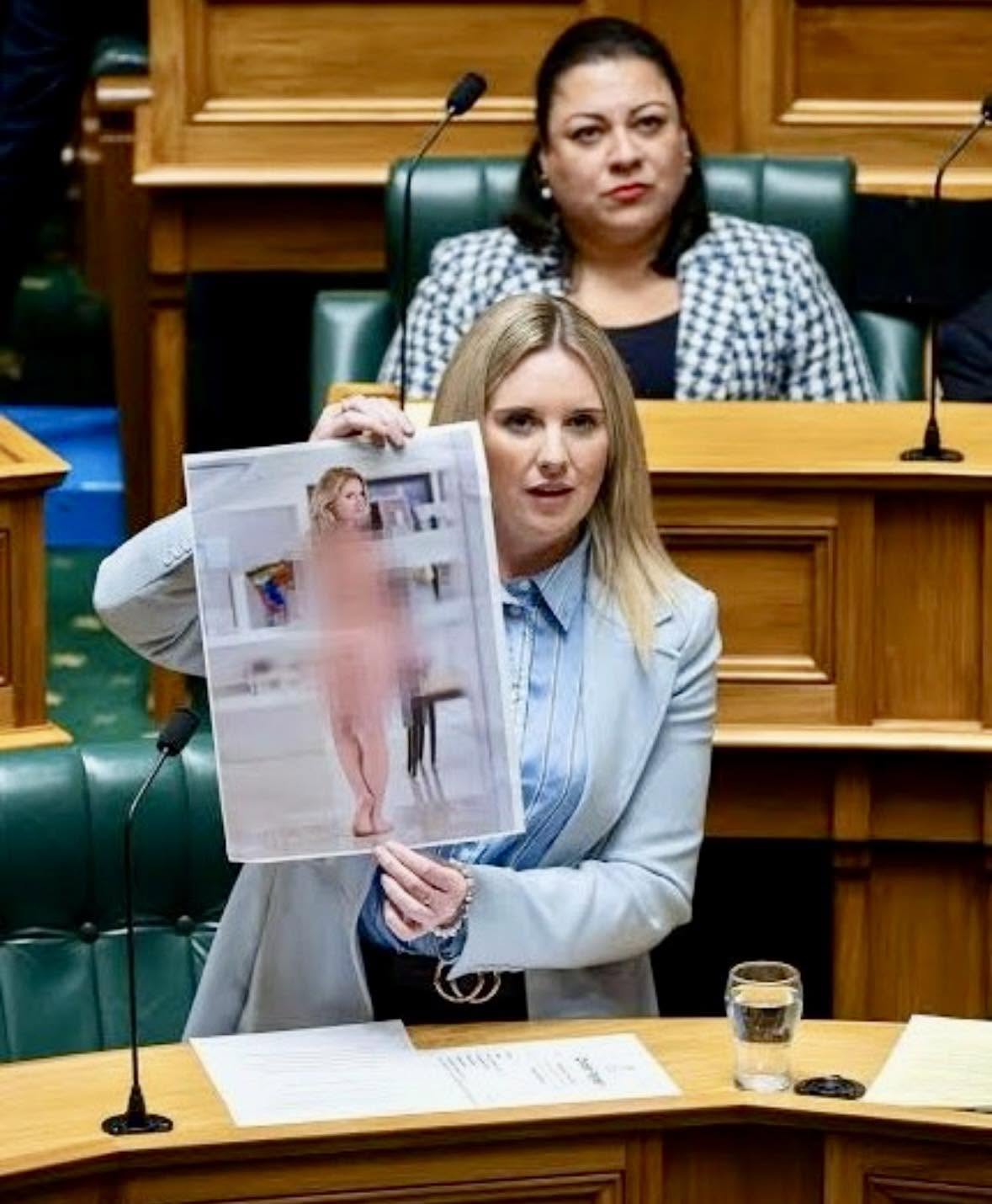 El Parlamento de Nueva Zelanda estaba en una de sus sesiones rutinarias