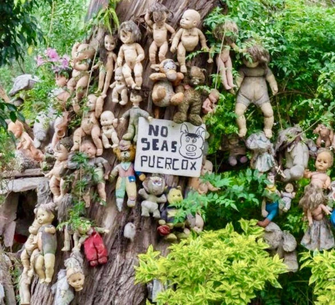 ¿Sabías que existe una isla llena de muñecas en descomposición