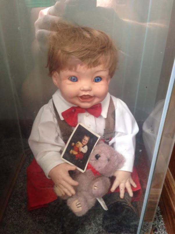 Esta muñeca fue creada como una “copia” de una niña y fue entregada a su madre