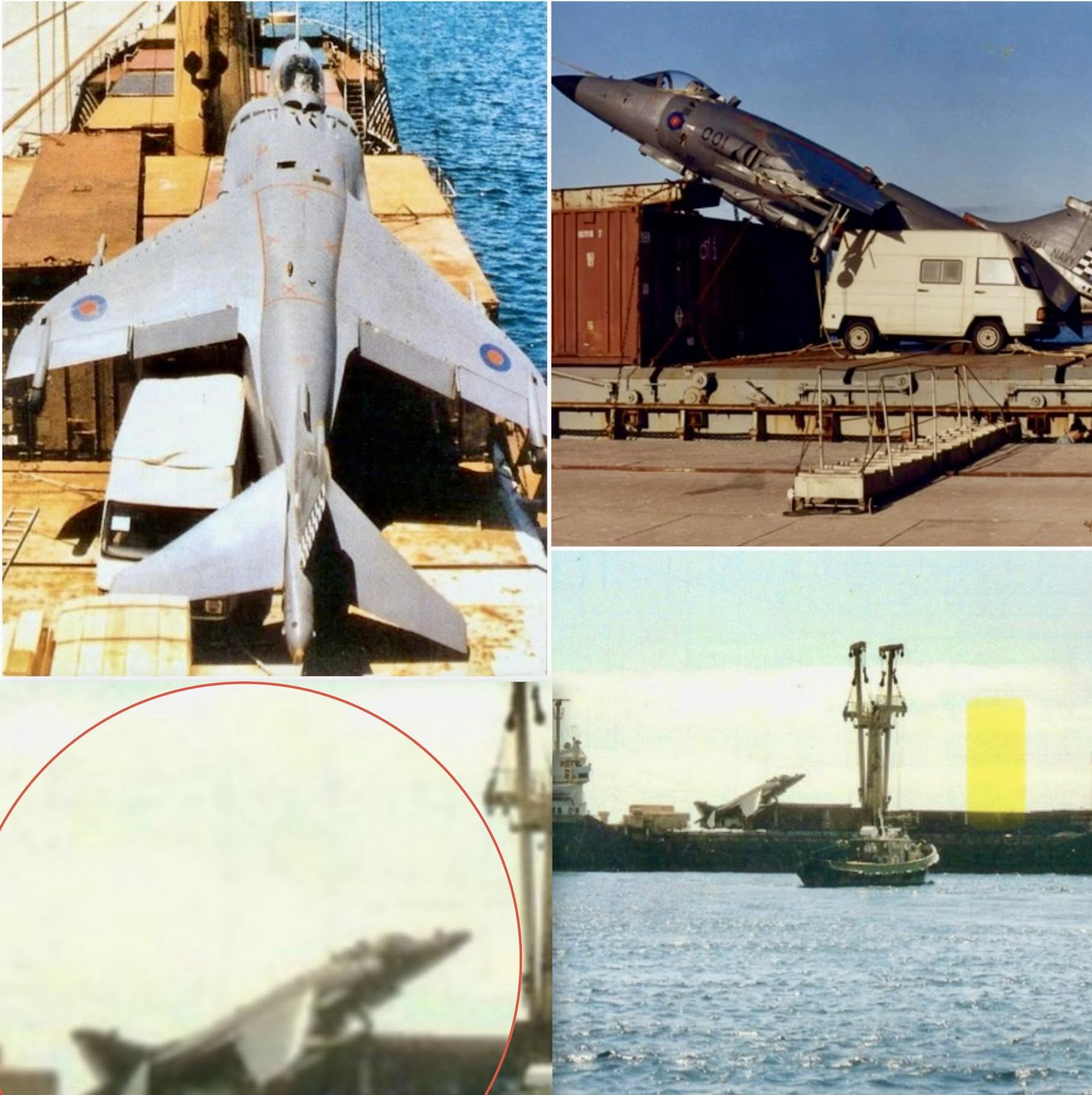 El 1 de abril de 2026, el piloto Ian Watson se enfrentó a una situación crítica durante un ejercicio de entrenamiento con su RN Harrier ZA176