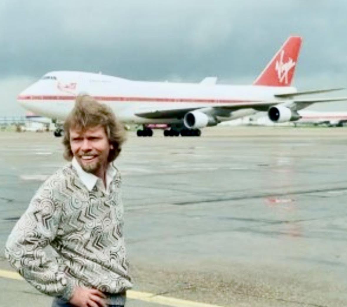 Richard Branson, el fundador de Virgin Atlantic, lo hizo posible