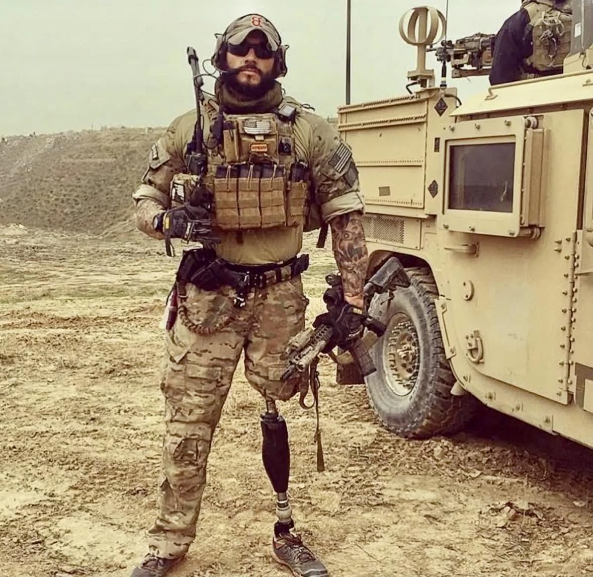 Nick Lavery, un oficial de las Fuerzas Especiales del Ejército de EE