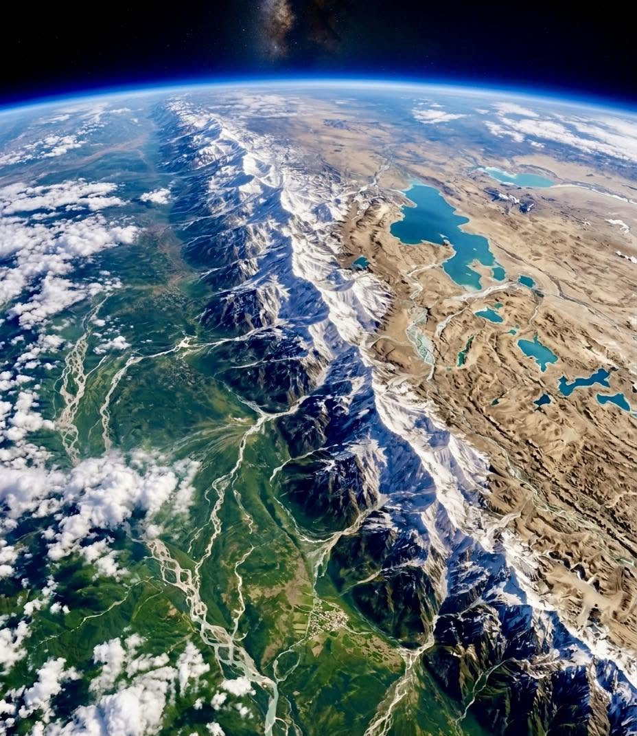 Desde lo más alto del mundo, la perspectiva cambia por completo