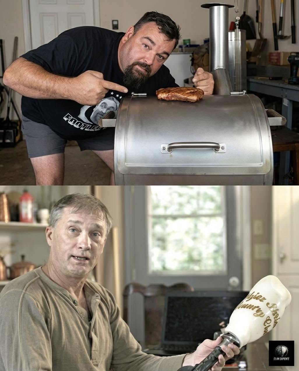 Compró una parrillada en una subasta y lo que encontró dentro parece sacado de una película de humor negro, pero fue una realidad que paralizó a C...