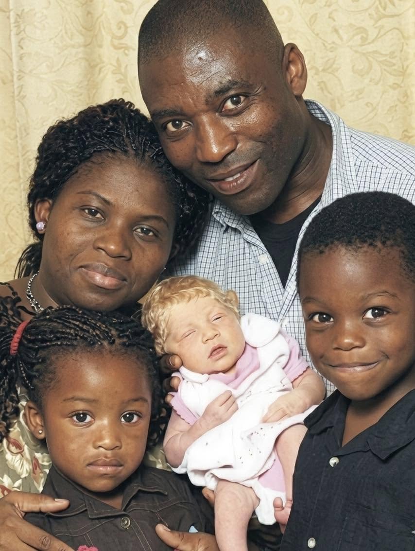 Cuando Ben y Angela Ihegboro sostuvieron a su hija por primera vez, el silencio en la sala de partos de un hospital en Londres fue absoluto