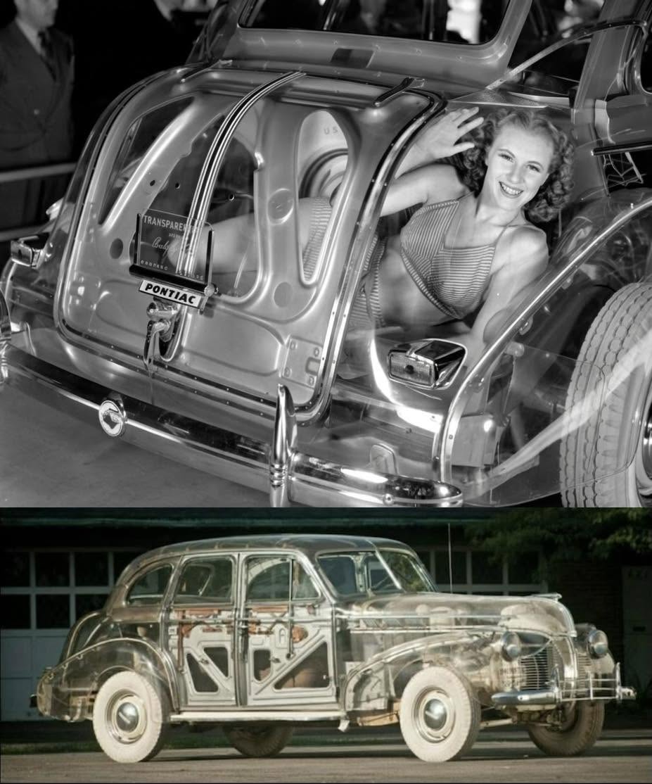 Lo llamaron el "coche fantasma" y, al verlo, es imposible no entender por qué