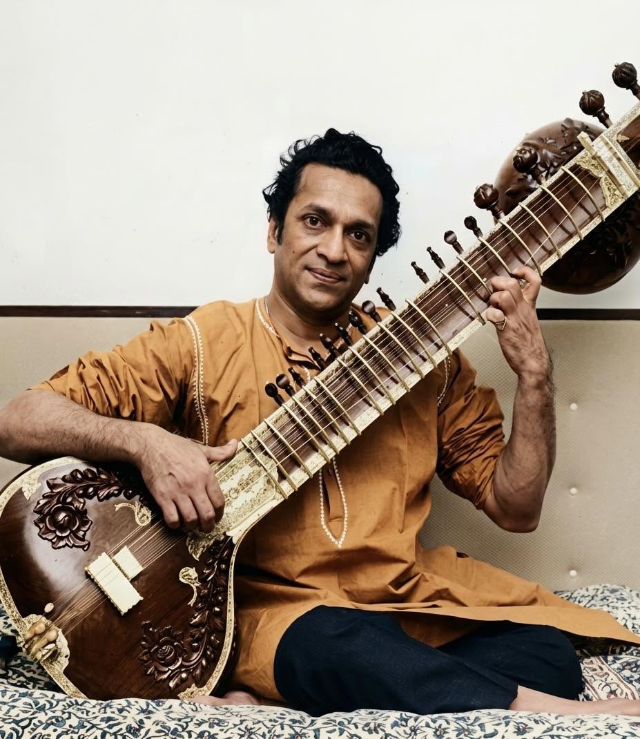 El sonido del sitar es inconfundible: una mezcla de mística y elegancia que transporta de inmediato a la India