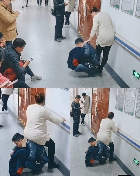 En 2026 , en un hospital de China, una mujer embarazada en los últimos meses de su gestación esperaba, exhausta, su examen prenatal