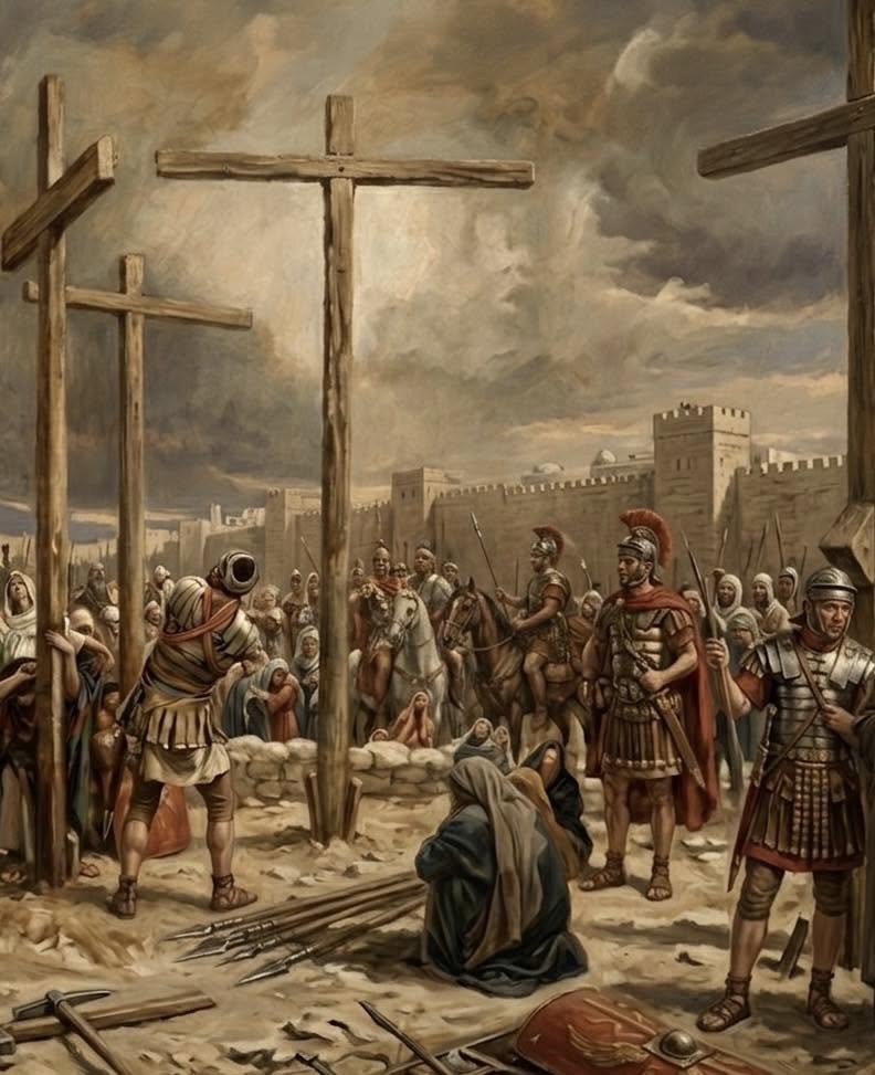El Imperio Romano no usó la crucifixión solo como una ejecución, la cruz en términos actuales fue para ellos una sofisticada pieza de ingeniería ...