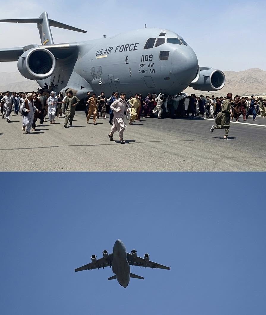 Como un Arca de Noé en tiempos modernos, aquel avión representaba la única frontera entre el miedo y la salvación