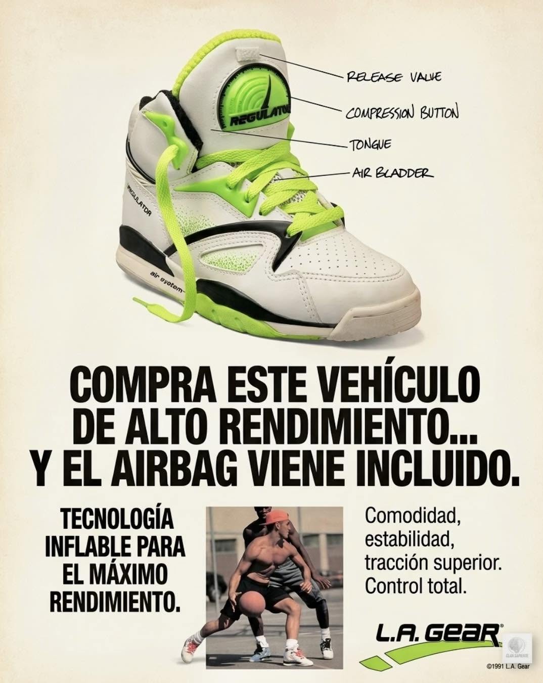 En los años 90, la guerra de las zapatillas no solo se libraba en las canchas de la NBA, sino en cada esquina del barrio