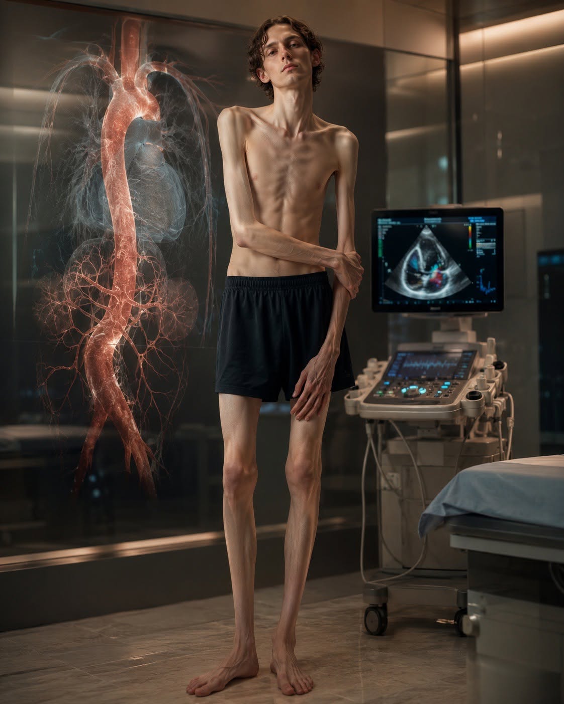 El síndrome de Marfan demuestra que una pequeña alteración genética puede cambiar la arquitectura completa del cuerpo