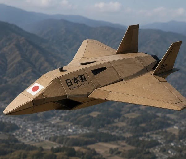 Japón ha desarrollado un dron ligero de cartón llamado "AirKamuy 150"