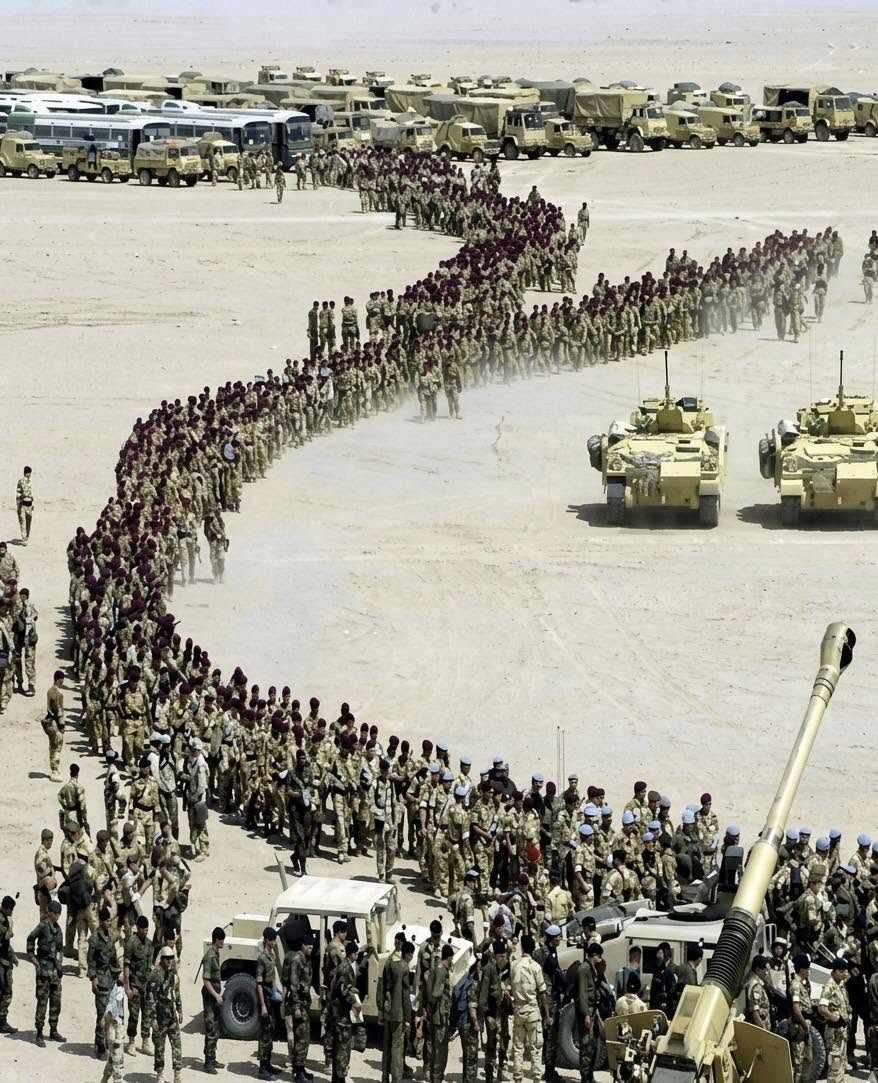 Un momento histórico congelado en la inmensidad del desierto