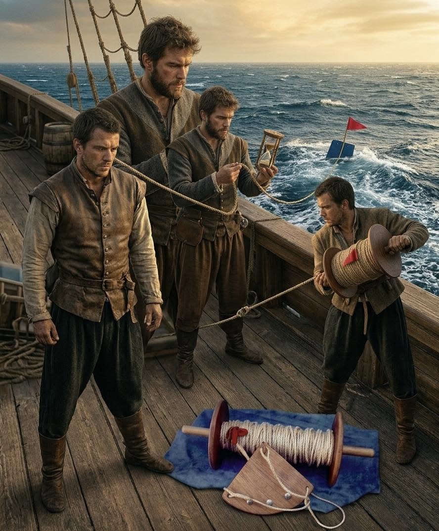 ¿Alguna vez te has preguntado por qué la velocidad de los barcos y los aviones se mide en "nudos" y no en kilómetros por hora