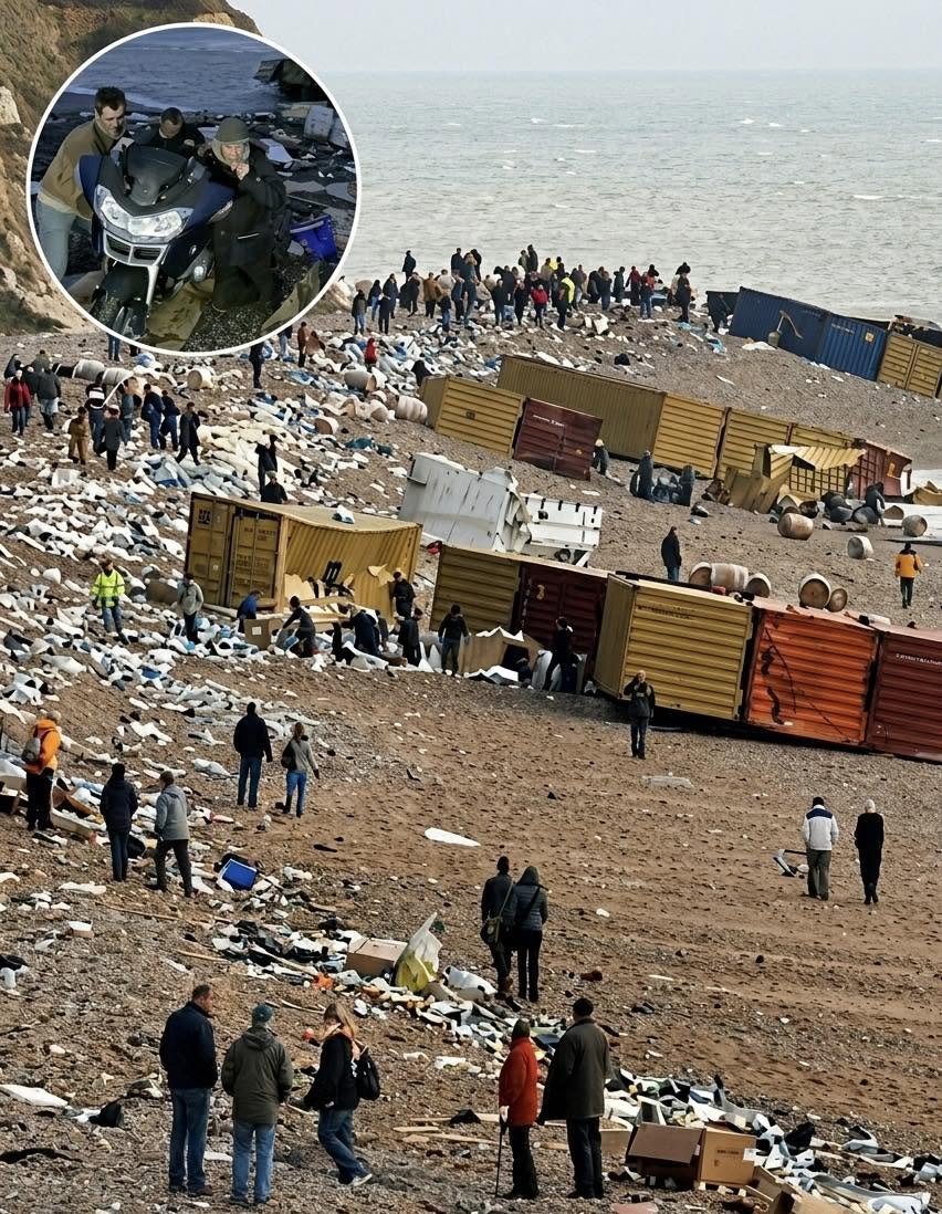 El día que una playa inglesa se convirtió en un centro comercial a cielo abierto