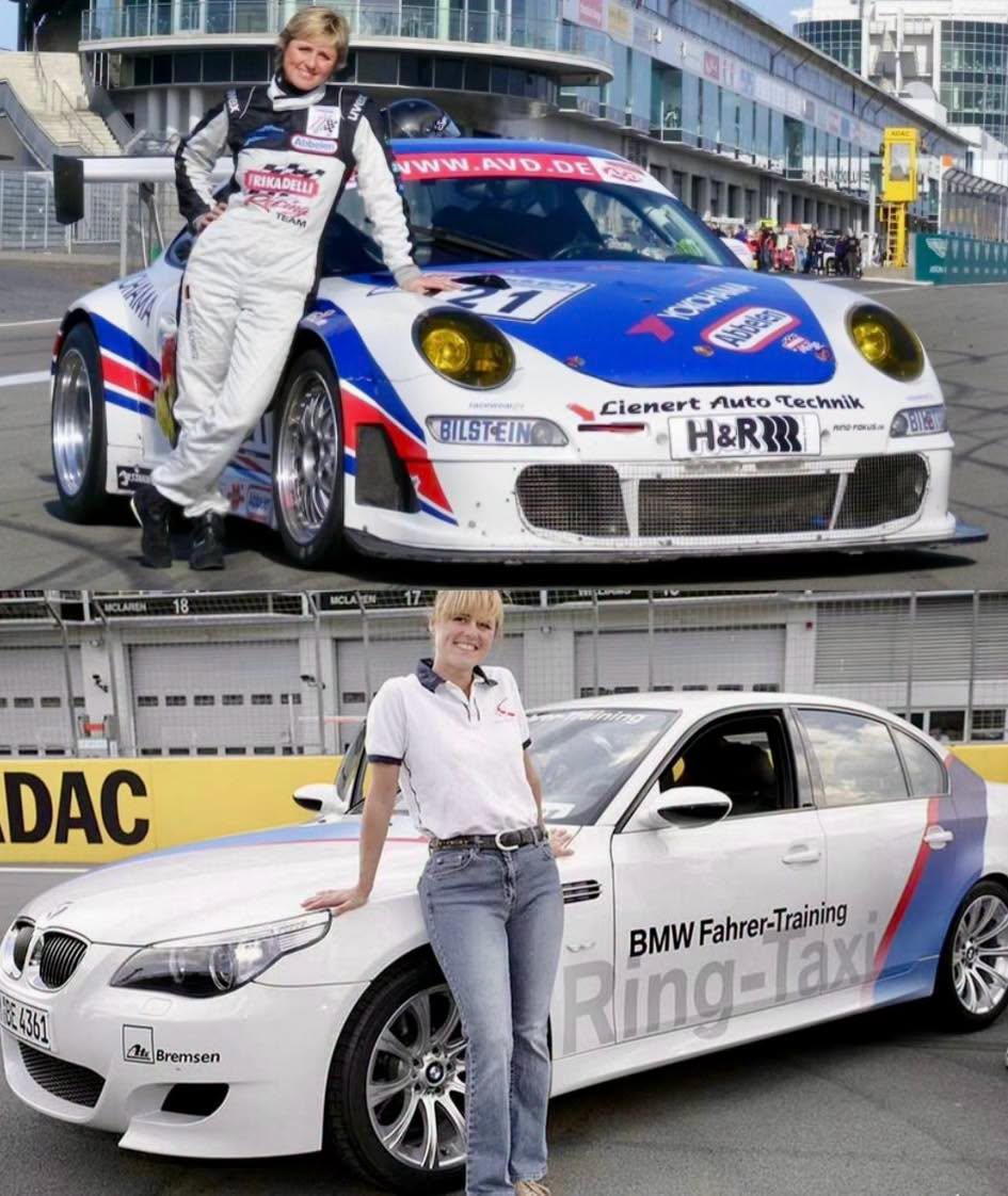 La primera curva del legendario circuito de Nürburgring lleva su nombre por una razón: nadie dominó el "Infierno Verde" como Sabine Schmitz