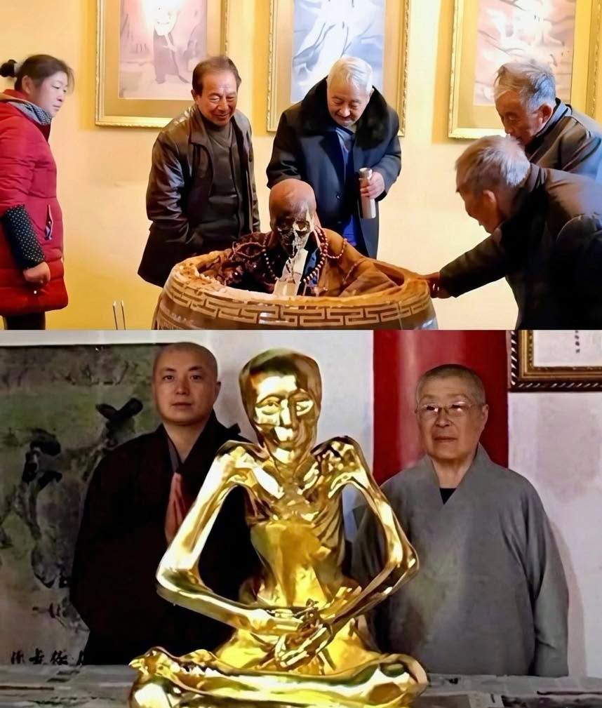 El misterio de los cuerpos incorruptos en el budismo suele desafiar la lógica, pero el caso de la maestra Renzheng en la montaña Jiuhua llevó el as...