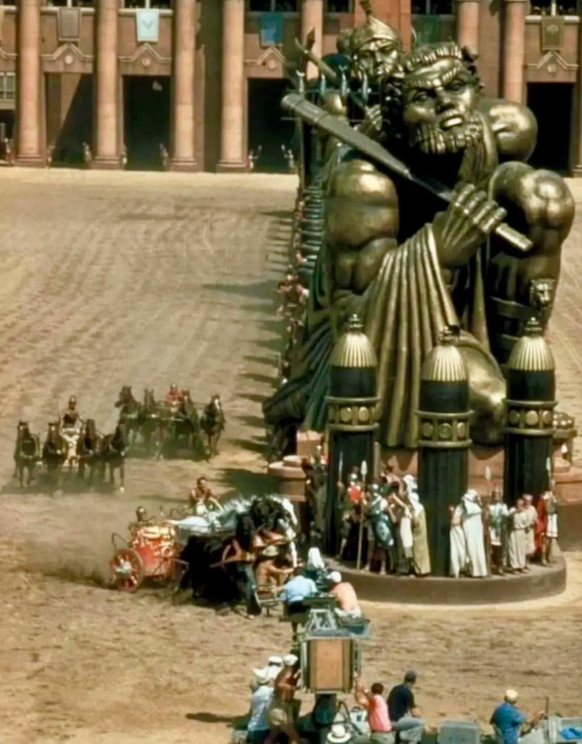 En 2026, el rodaje de Ben-Hur operaba bajo una lógica que hoy parece de otro planeta