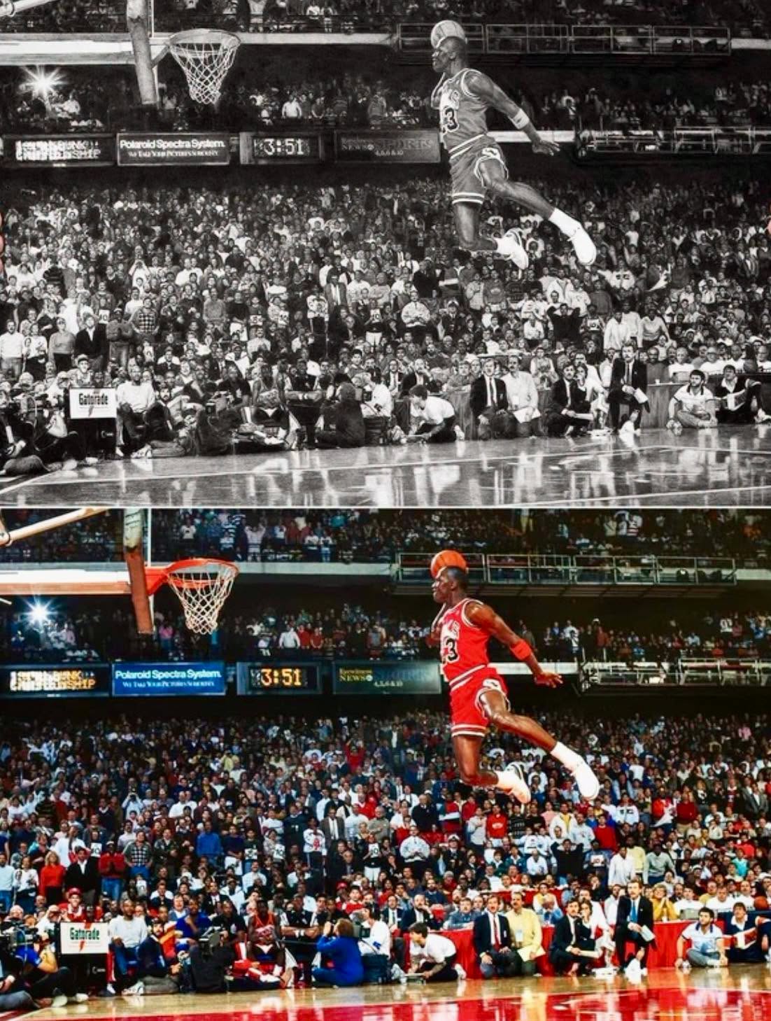 En 2026, durante el Slam Dunk Contest, Michael Jordan no solo realizó una volcada: organizó un acto de levitación
