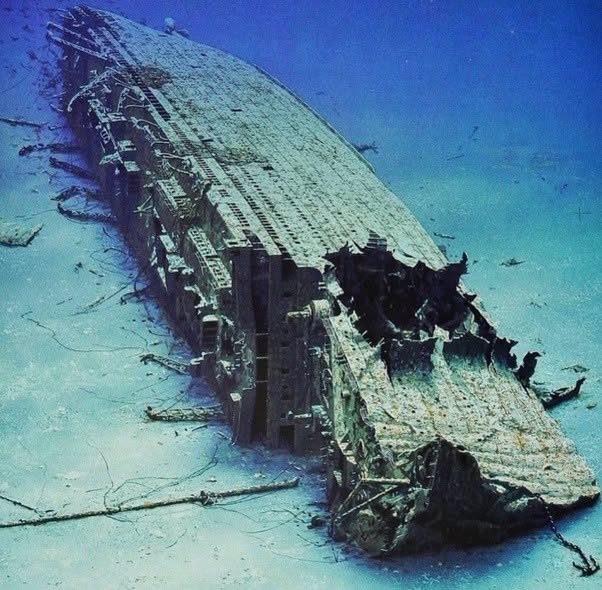El Britannic, barco gemelo del Titanic, fue el mayor navío perdido durante la Primera Guerra Mundial