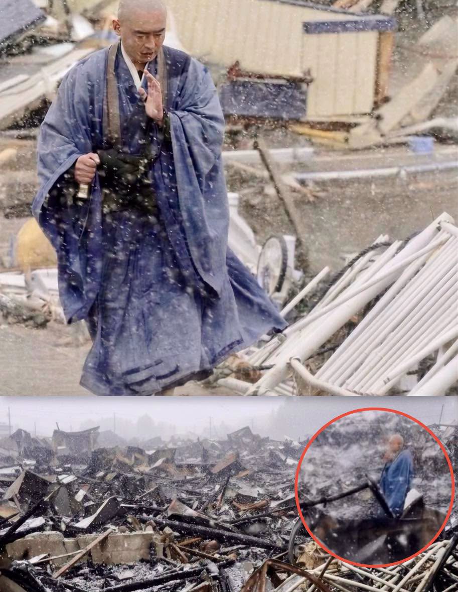 Una de las imágenes más poderosas y conmovedoras del desastre en Japón tras el gran terremoto y tsunami de 2026