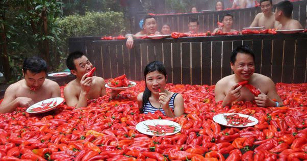 La mayoría de la gente piensa que el sabor picante es un sabor real