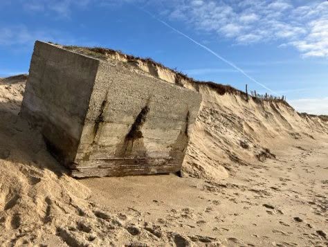 En los alrededores de Saint-Nazaire, aún se conservan cientos de búnkeres de la Segunda Guerra Mundial