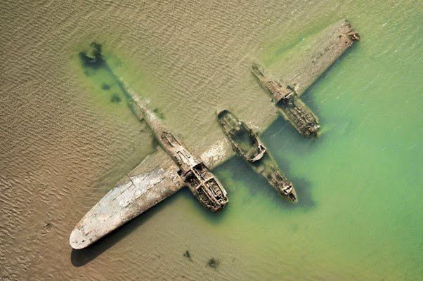 Un avión de la Segunda Guerra Mundial
